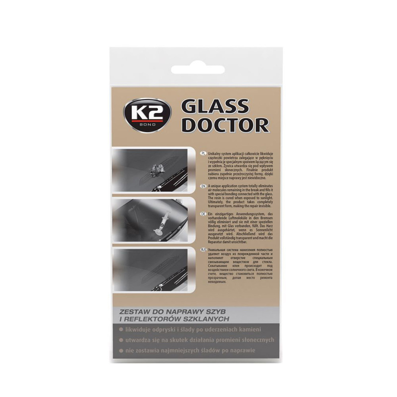 B350K2 - Glass Doctor, Windschutzscheibe Reparatur Set - Salistre  Cadizfornia SL