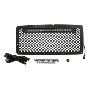 Grille & LED Light Bar Kit