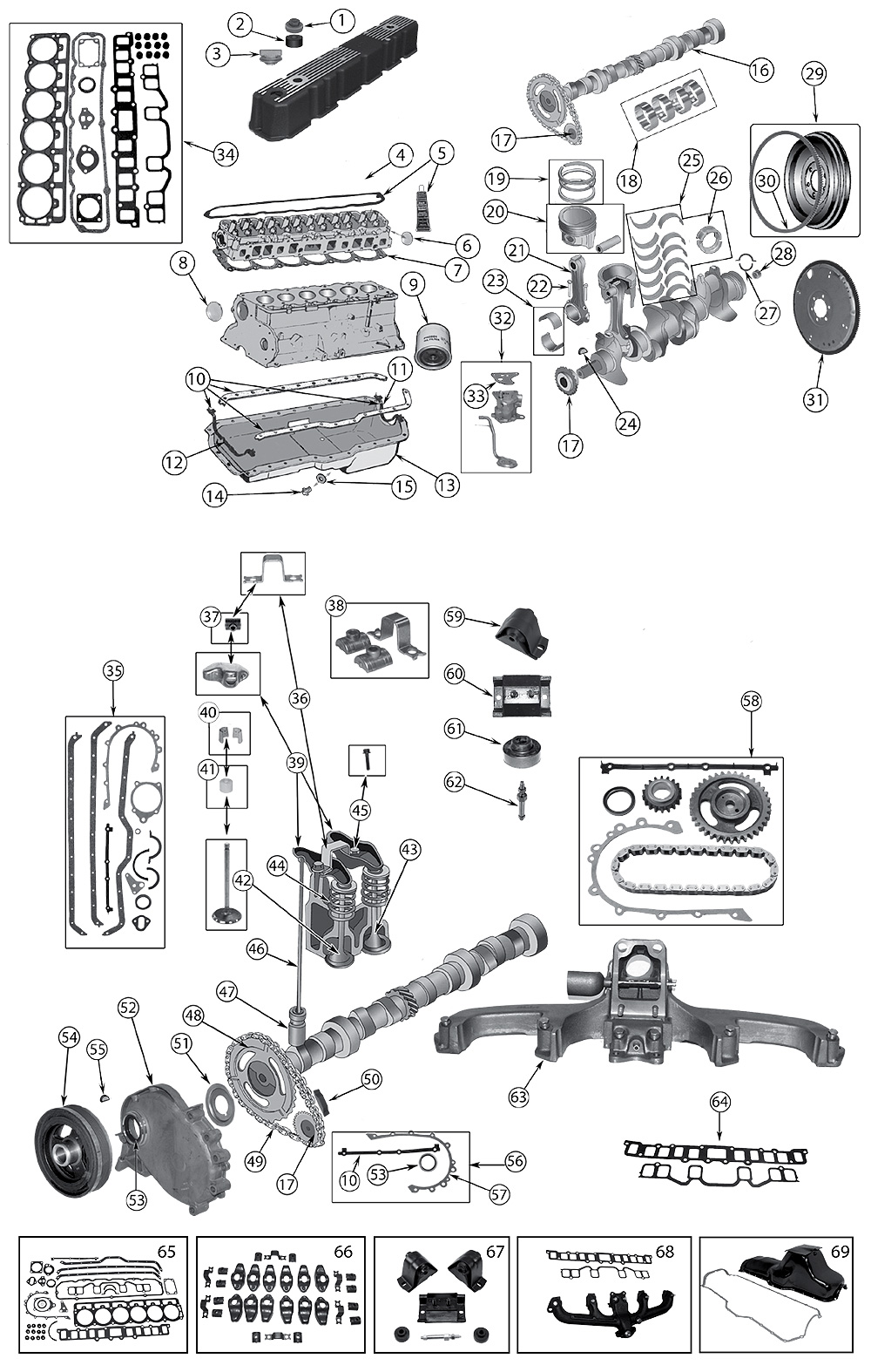 Diagram  Liter (258) AMC Engine Jeep YJ Wrangler 1987/1995 - Salistre  Cadizfornia SL
